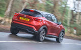Nissan Juke 2020 road test review - hero rear