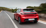 Peugeot 208 2020 road test review - hero rear