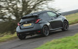 3 Toyota GR Yaris 2021 UK road test review hero rear