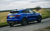 Jaguar E-Pace review action rear