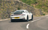 30 Porsche 911 GT3 2021 RT cornering rear