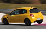 Renault Clio Renaultsport 200 Cup hard rear cornering