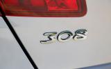 Peugeot 308 badging