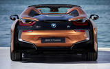 BMW i8 Roadster 2018 review static rear end