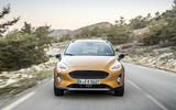 Ford Fiesta Active 2018 road test review on the road front