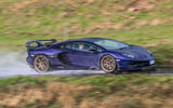 Lamborghini Aventador SVJ 2019 road test review - spray