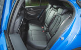BMW 1 Series 118i 2019 road test review - rear seats