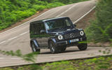 Mercedes-Benz G-Class 2019 road test review - cornering