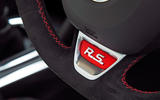 Renault Megane RS Trophy-R 2019 road test review - steering wheel detail