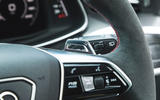 Audi RS6 Avant 2020 road test review - paddle shifters