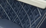 Bentley Continental GT 2018 Autocar road test review leather stitching
