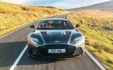 Aston Martin DBS Superleggera 2018 road test review - driving nose