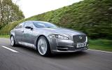 50g/km Jaguar XJ driven 