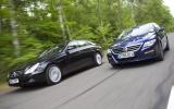 New Passat CC v used Merc CLS