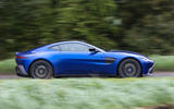 Aston Martin Vantage 2018 review on the road side