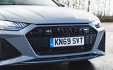 Audi RS6 Avant 2020 road test review - front grille