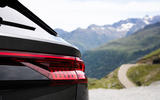 Audi SQ8 2019 road test review - rear lights