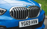 BMW 1 Series 118i 2019 road test review - kidney grille