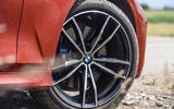 BMW 3 Series 330e 2020 road test review - alloy wheels