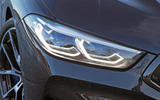 BMW 8 Series Coupé 2019 road test review - headlights