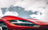 Ferrari Roma 2020 road test review - headlights