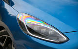 Ford Fiesta ST 2018 road test review headlights