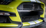 Ford Shelby Mustang GT500 2020 road test review - front grille