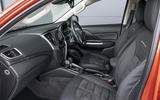 Mitsubishi L200 2019 road test review - cabin