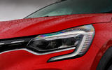 Renault Captur 2020 road test review - headlights
