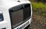 Rolls Royce Cullinan 2020 road test review - front grille