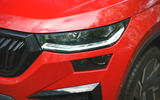 4 Skoda Kodiaq vRS 2022 road test headlights