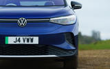 4 volkswagen id 4 2021 uk first drive review headlights