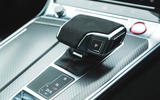 Audi RS6 Avant 2020 road test review - gearstick