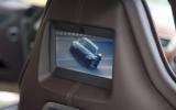 Aston Martin Rapide TV screens