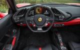 Ferrari 488 Spider interior