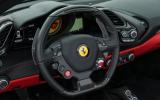 Ferrari 488 Spider steering wheel