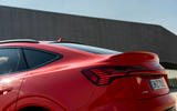 Audi E-tron Sportback 2020 road test review - sloping roof
