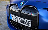 5 BMW i4 M50 2021 first drive review front grille