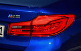 BMW M5 2018 review rear lights