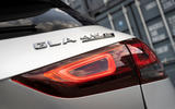Mercedes-AMG GLA 45 S Plus 2020 road test review - rear lights
