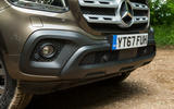 Mercedes-Benz X-Class road test review foglights