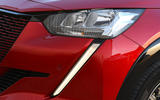 Peugeot e-208 2020 road test review - daytime running lights