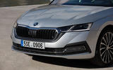 Skoda Octavia Estate 2020 road test review - front end