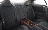 Bentley Continental GT rear seats