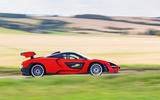 McLaren Senna 2018 road test review - on the road side
