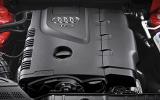 Audi A5 lightweight prototype engine bay