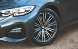 BMW 3 Series 320d 2019 Road Test review - alloy wheels