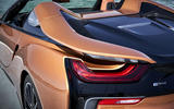 BMW i8 Roadster 2018 review seat butresses