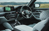 BMW M5 2018 review cockpit