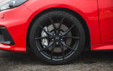 Ford Focus RS 2019 road test review - brake calipers